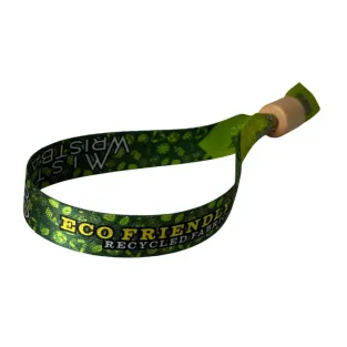 Pulseras de Tela Ecológica RPET Personalizadas