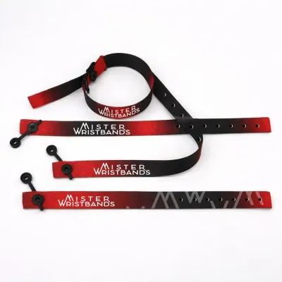 Pulseras tela broche