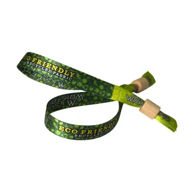 Pulseras de tela ecológica