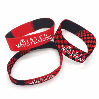 Pulseras de Tela Elástica